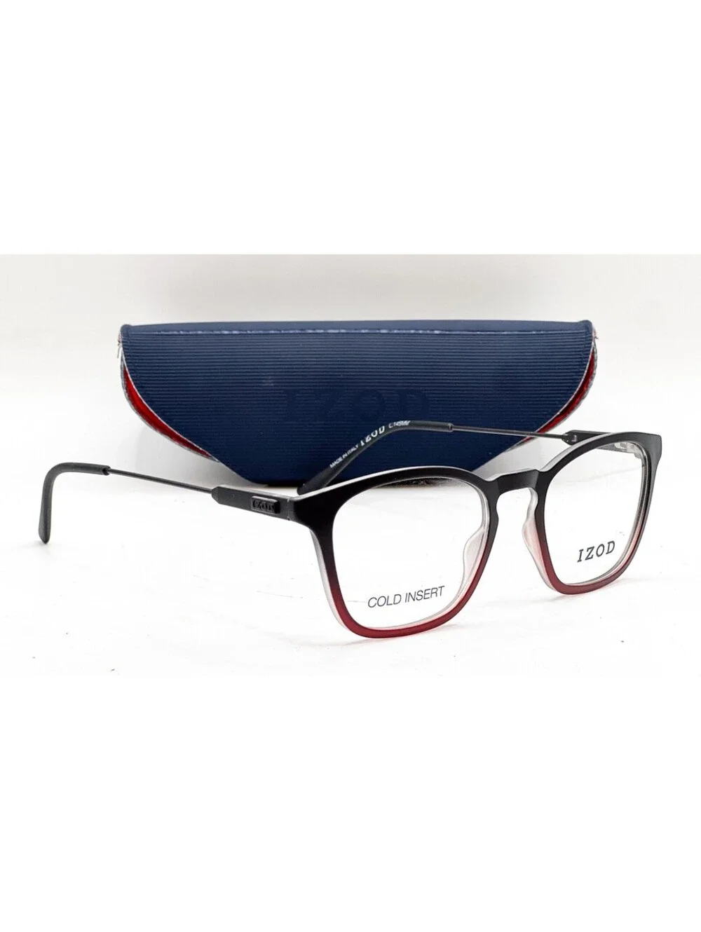 Izod Iz 2066 Black Fade Authentic Eyeglasses 49-19-145